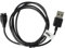 vhbw USB Ladekabel kompatibel mit Garmin Instinct 2/2s/Solar/Tide/Tactical Smartwatch, Fitnesstracker - Ladestation Schwarz, 100 cm