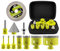 SANLEETEK Juego Brocas Diamante 6/6/8/25/35/50/68mm+10mmBroca Fresado+50mmBroca Chaflán+115mmDisco Diamante+Adaptador Dentado Sierra Perforadora Diamante Cerámica Porcelánico Mármol Granito M14 Rosca