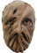 Einäugige Vogelscheuche Maske des Grauens aus Latex - Erwachsenen Horror Kostüm Halbmaske - ideal für Halloween, Karneval, Motto- & Grusel-Party