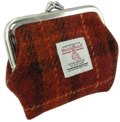 Glen Appin Small Clasp Purse Eigg (Col117 Rust/Orange)