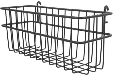 ULTECHNOVO Petit Panier en Fil de Fer Paniers à Étagères en Fil de Fer Polyvalents Étagères de Garage à Installation Rapide