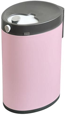 JM ·YIPENG 15L Nappy Disposal Bin, No Special Bag Required Money Saving, Awards-Winning, Modern Design Registry Must-Have Nappy Bin,Pink