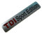 PGVXEM 1 Stücke Metall Chrom Schwarz Rot TDI Sport Edition Turbo Auto Aufkleber Emblem Abzeichen Aufkleber(Matt Silver)