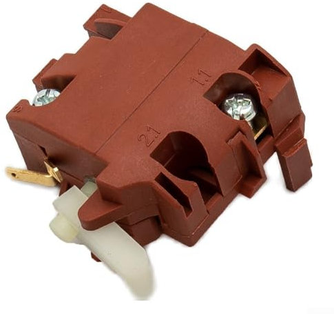 Interrupteur de rechange robuste conçu pour les meuleuses d'angle Bosch de la gamme PWS