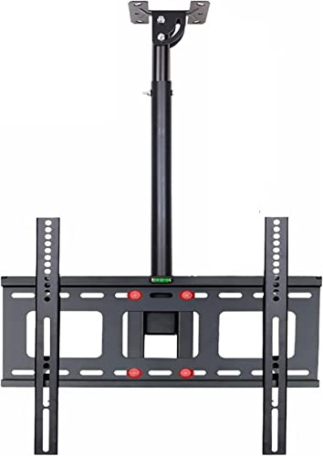 GHHVFEC Soporte de Techo abatible para televisores de 32 a 60 Pulgadas. Soporta hasta 50 kg/110 LB. Soporte telescópico Giratorio e inclinable. Soporte para TV.