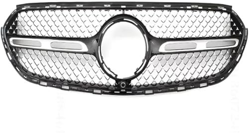 Kühlergrill Grill für Benz Für GLC X254 2022-2024+ GT Diamond Style Front Kühlergrill(Schwarz)