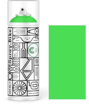 Spray.Bike, vernice spray per biciclette, codice: 48262, fluorescente, collezione fluorescente, colore: verde fluo