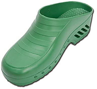 Gima 26340 Zoccoli Professionali, Senza Fori, 43-44, Verdi, 1 Paio