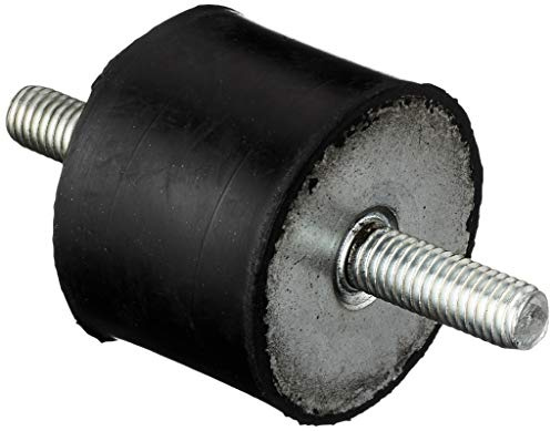 4 piezas de pies de goma y metal para muebles, con rosca de 2 lados tipo A (M8 x 23, 40 x 30)