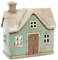 Village Pottery Cornish Lantern Blue House