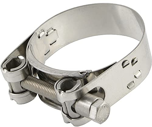 Fittingteile - Gelenkbolzenschellen aus Edelstahl - Schlauchschellen (Werkstoff: Edelstahl W4 - Ø Spannbereich: 47-51 mm)
