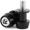 Motorrad 8 MM CNC Schwinge Spulen Motorrad Bobbins Montageständer Schwingenadapter Ständer Bobbins Schwingenadapter Ständer M8 Aluminiumlegierung Geeignet für meisten 8 mm Gewindeschwinge 2 Stücke