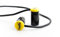Rustle Low Profile XLR Male to Female 3 Pin Microphone Cable For Field Recording (200, Yellow)