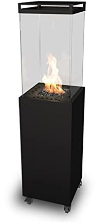TermaTech Skagen Outdoor Gasfeuerstelle schwarz Gaskamin Gartenkamin