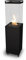TermaTech Skagen Outdoor Gasfeuerstelle schwarz Gaskamin Gartenkamin