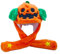 Tocwick Halloween Kürbis Hut, Jack-O-Lantern Hüte, Hände bewegliche Plüsch Kappe Lustige Requisite Fancy Party Requisiten für Cosplay Gothic Party Niedlich Kostüm Zubehör, kürbis, M