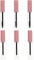 FOMIYES 6pcs 5ML Empty Mascara Tube Eyeliner Lip Gloss Tubes Black Eyelash Cream Container Bottle for Castor Oil DIY Cosmetics, Pink, 10.5x1.5cm
