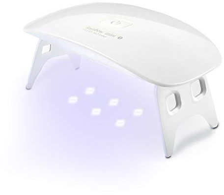Lampada Led per Unghie lampada per Gel Portatile Macchina Gel Unghie con Luce UV e Timer 45s 60s Home Manicure Pedicure