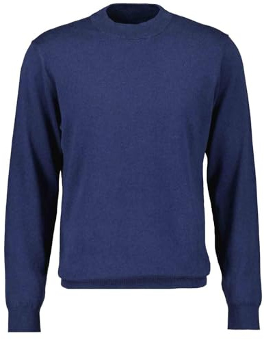 RAGMAN Herren Strickpullover mit Stehkragen, Baumwolle/Kaschmir