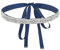 IYOU Braut Hochzeit Gürtel Marineblau Perle Kristall Braut Brautjungfer Schärpe Gürtel mit Band für Frauen Abschlussball Party, Einheitsgröße