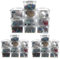 Citylife 30er-Set 1.25L Aufbewahrungsbox mit Deckel Klein, Stapelbar Transparente Griff Clips Kleinteile Kiste Elastisch, Robust Plastik Boxen für Lego und Bastelsachen gekauft, 17.7 x 13 x 8.2cm