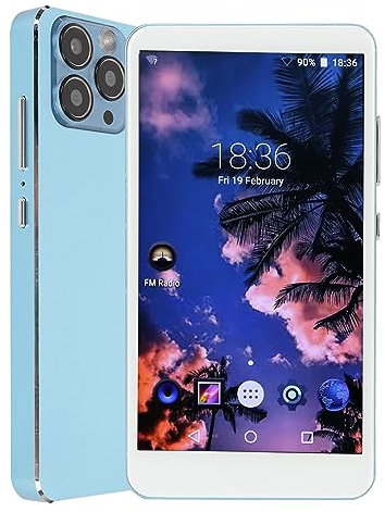 Lettore MP4 con e WiFi, Lettore Musicale Portatile MP4 con Schermo Full Touch da 5,0 Pollici con Fotocamera Posteriore da 8 MP, Video e Registrazione e Lettore MP4 Ebook con