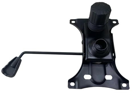 harayaa Mecanismos de inclinación para Silla de Oficina, Palanca de inclinación y Bloqueo de Alta Resistencia, Placa Base, Mecanismo de elevación de Control, 22cmx15cm