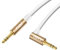 Aux Cable 3.5 mm Stereo Audio Cable,Jack Cable Hi-Fi,High-Quality Cable for Headphones, Mobile Phones, Cars, PCs, Stereo Systems, Speakers,MP3 Players (Rechtwinklig - 1.2M)