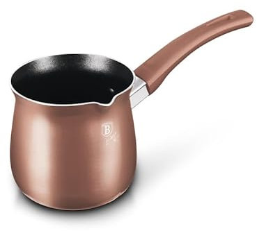 BERLINGER HAUS Cafetière 10 cm Or rose Metallic Line | Élégante et respectueuse de l'environnement