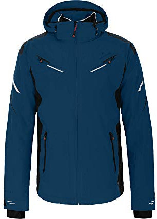 Bergson District | Herren Skijacke, wattiert, 20000mm Wassersäule, Poseidon [390], 50 - Herren