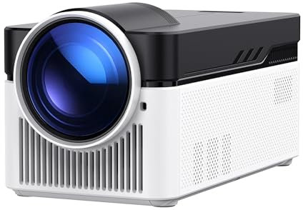 HY450 Projector With Ultra Short Throw Auto Offset 1080P 8K Electronic Focus 900 ANSI Air Mouse Voice Assisstant