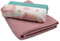 VmG-Store Waffelpique + Baumwollstoff Set farblich abgestimmt Waffel Stoff 100% Baumwollstoff Tex Standard 100 (Einhorn Digital Set56)