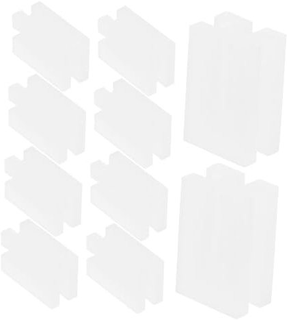 MUCKLILY Radiator Protective Covers 10 Pack Reusable Plastic Sleeves Anti-vibration Inserts for Radiator Bracket Hooks