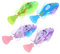 WOONEKY 4 Piezas Interactivos Peces Eléctrico con LED Estimula Curiosidad y Actividad