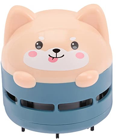 Cabilock Mini Aspirateur de Bureau USB Aspirateur de Table Compact Forme de Chat Mignon Outil de Nettoyage Portable pour Bureau et Ordinateur pour Poussière et Débris