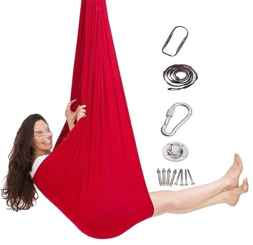 Hängematten für drinnen und draußen, Aerial-Yoga-Schaukeln, komplett mit sämtlichem Zubehör