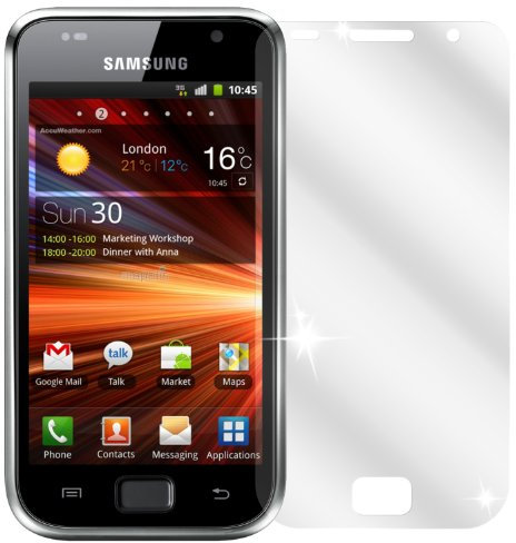 Ecultor I 6x Protection ecrán pour Samsung i9000 Films de Protection d'écran Transparent