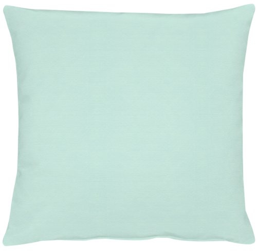 APELT Kissenhülle 4362 Farbe 14, modisch und zeitloser Kissenbezug, hochwertige und schicke Unifarbene Zierkissenhülle in Türkis, Größe 49x49 cm