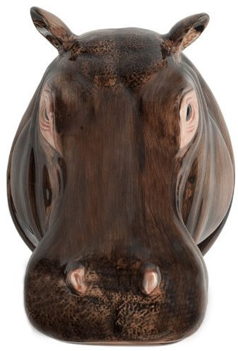 Quail Ceramics - Hippo Wall Vase by Quail