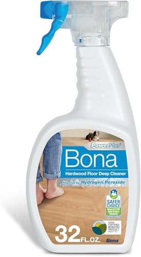 Bona PowerPlus Hardwood Floor Deep Cleaner Spray - 32 fl oz - Refillable
