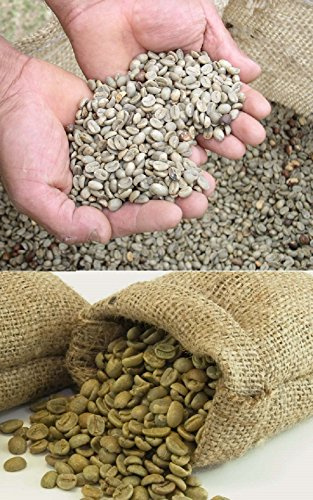 1KG Green Raw Hand Picked Tanzanian 100% Arabica Coffee Beans, Grade AA