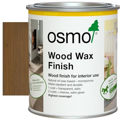 Osmo Wood Wax Finish 3168 Oak Antique (750ML, 3168 Oak Antique)