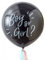 Ginger Ray XXL Luftballon Boy or Girl ? inkl. Konfetti Babyparty rosa hellblau, Schwarz