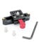 NICEYRIG Nato Lock morsetto con Quick Release Safety rail 7 cm per LED luce video, monitor, microfoni