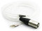HiFi Cable with 4-pin XLR Balanced Male Compatible with Monolith M1060, M1060C, M565, M565 Headphones Silver Plated Replacement Audio Upgrade Cable