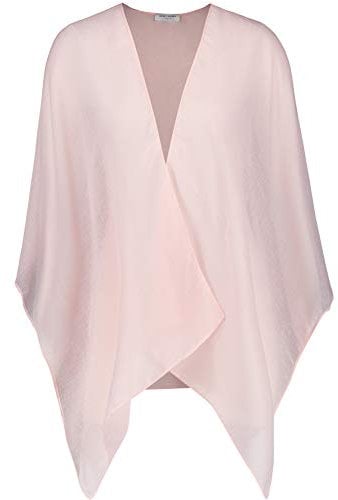Gerry Weber Damen Großes Cape Schal unifarben Rosenwasser 99