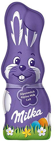Osterhase aus zarter Milka Alpenmilch 45g 2er Pack