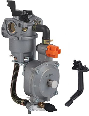 Generator Dual Fuel Carburettor, Vergaser Kit LPG NG Umbausatz Conversion Kit für 2.8KW GX200 170F Manuelle Drosselspule Hohe Genauigkeit Gartenzubehör