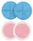 OGORI 4 Packung Ersatz Elektrischer Mopp Wischpads - Reinigungspads und Wachsmop Pads