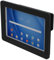 TABcare Anti-Diebstahl Acryl VESA Gehäuse für Galaxy Tab A7 Lite 8,7 Zoll SM-T220 Tablet mit kostenloser Wandhalterung Kit & 90-Grad-Winkel USB C Kabel (TAB A7 Lite, schwarz)